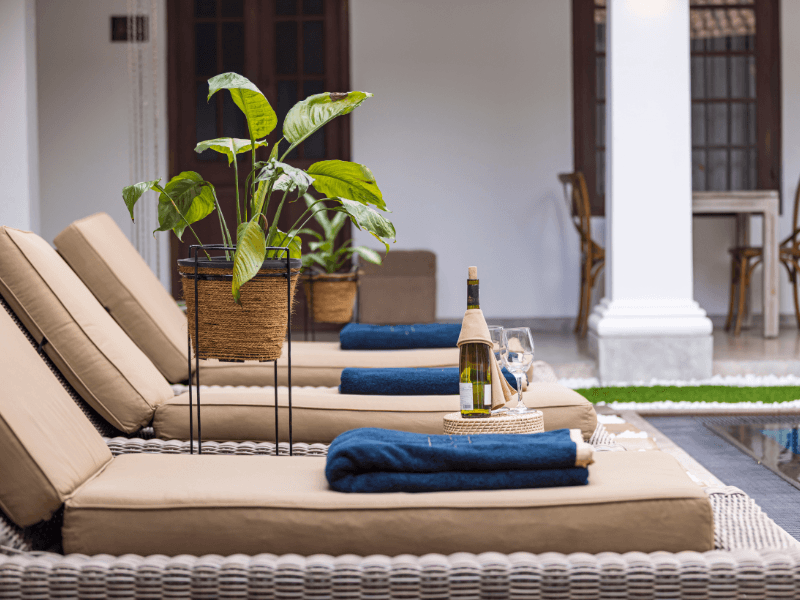 Bollinger Champagne at La Maison de Colombo